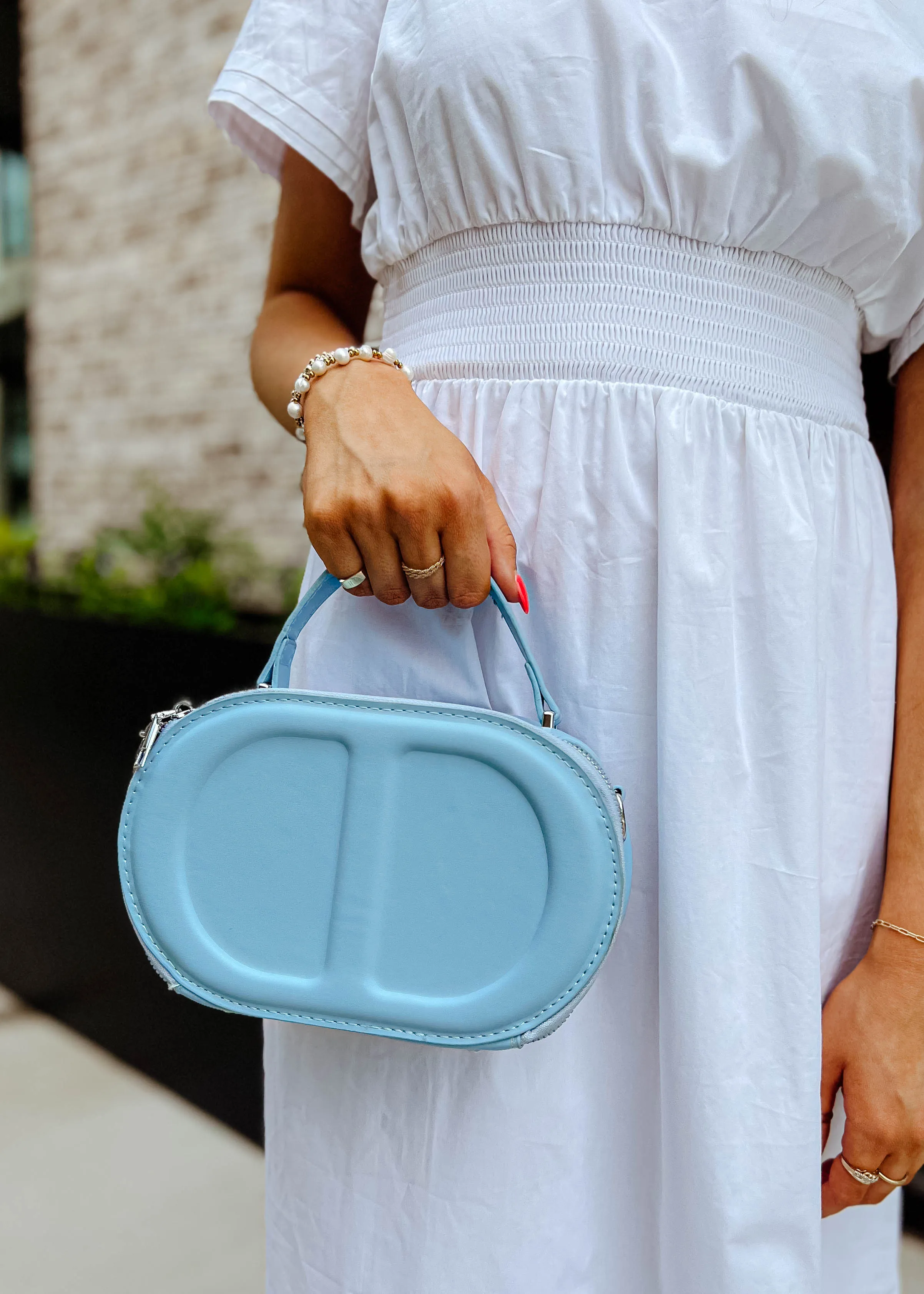 Solid Shoulder Bag
