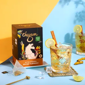 Spiced Turmeric Herbal Tea Infusion | Tea Bags