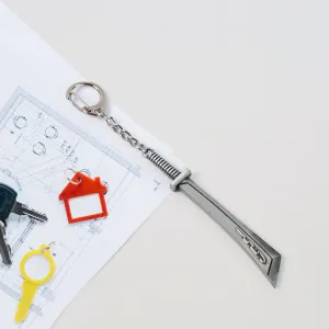 Stainless Steel Knife Keychain - Compact  Durable (1 Pc)