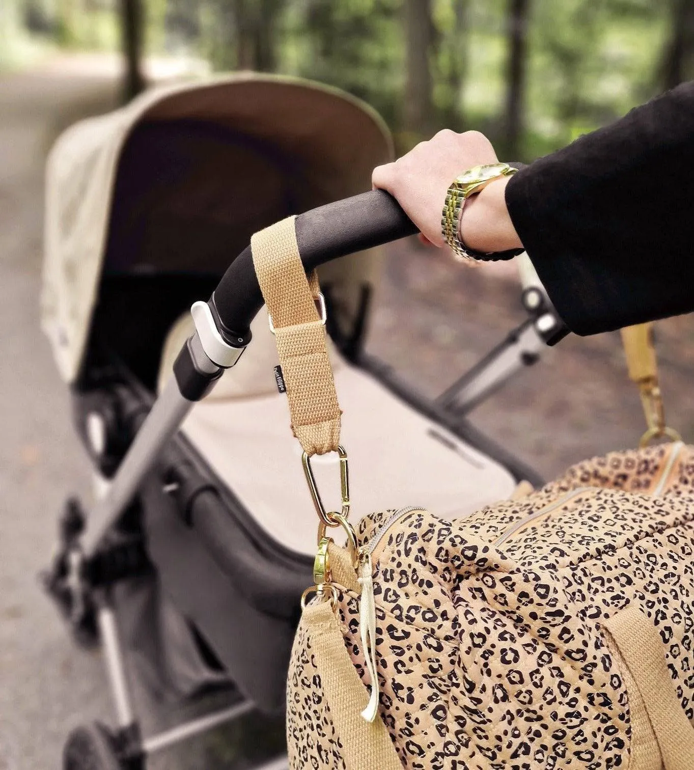Stroller Clip Set - Beige