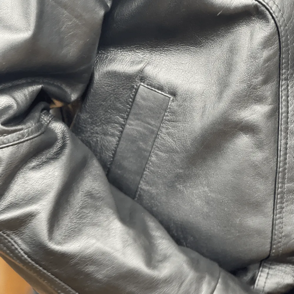 T.O Leather Fashions LTD. Canadian Made Leather Bomber Jacket - Assorted Colours