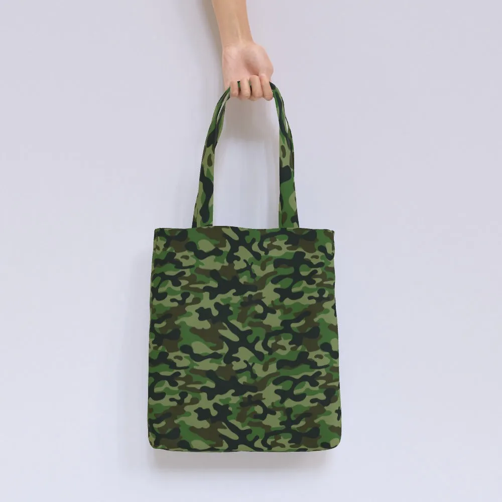 Tote Bag - Camo Green