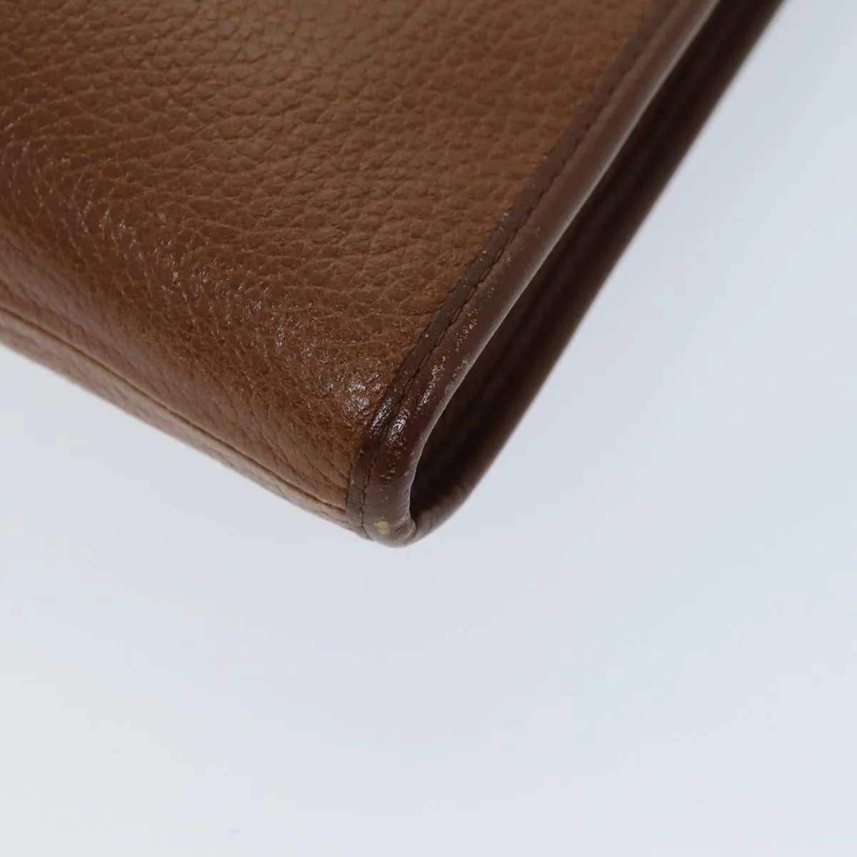 Trendy Inspired Burberryss Clutch Bag Leather Brown Auth Bs14350