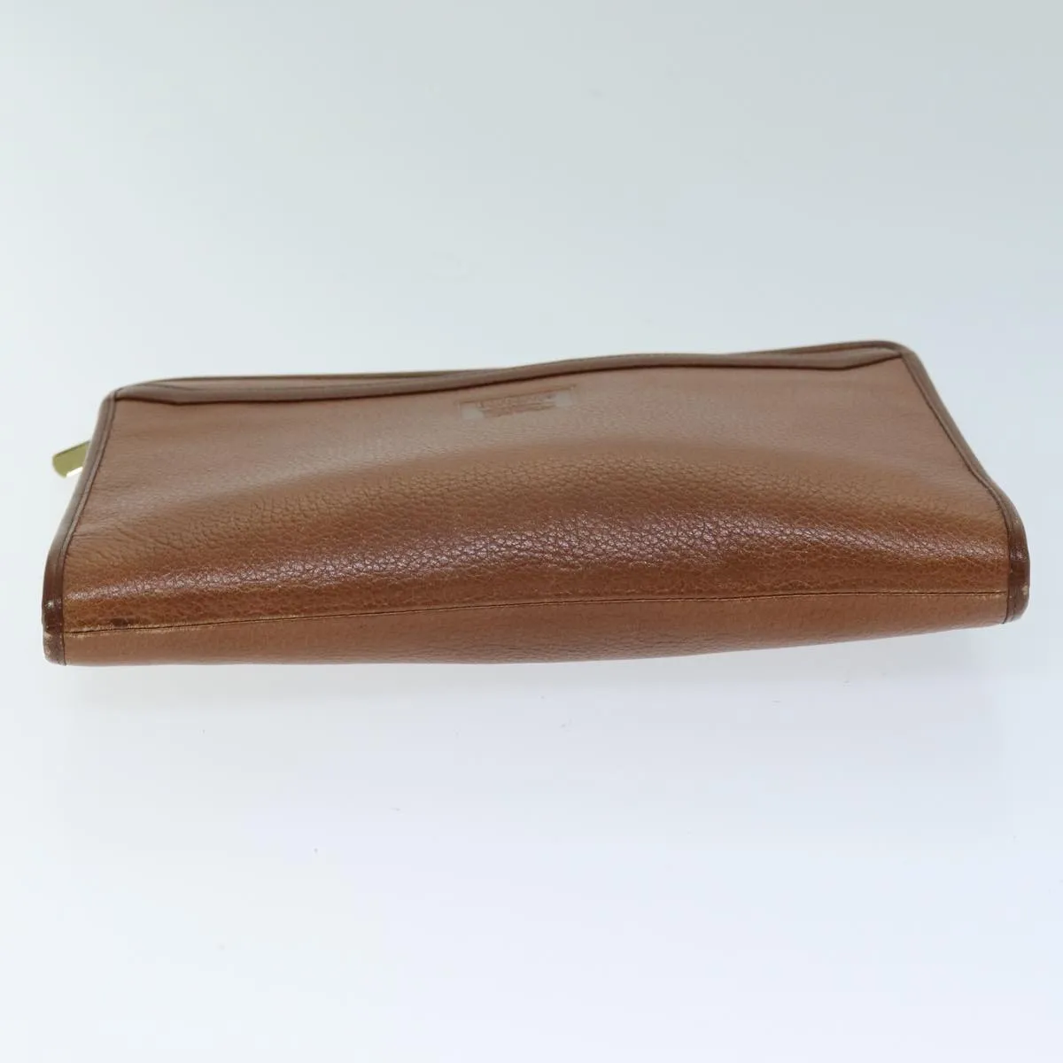 Trendy Inspired Burberryss Clutch Bag Leather Brown Auth Bs14350