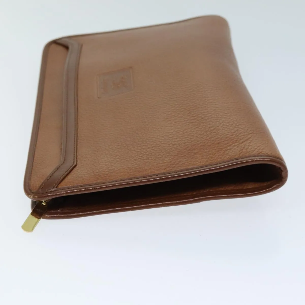 Trendy Inspired Burberryss Clutch Bag Leather Brown Auth Bs14350
