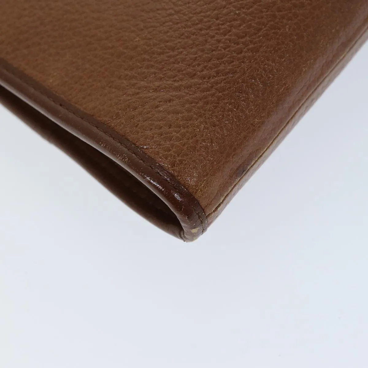 Trendy Inspired Burberryss Clutch Bag Leather Brown Auth Bs14350