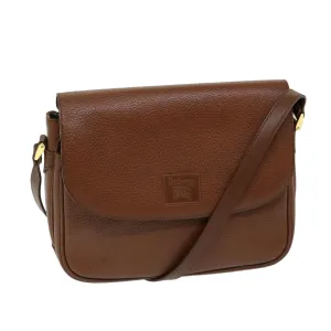Trendy Inspired Burberryss Shoulder Bag Leather Brown Auth Ep3760