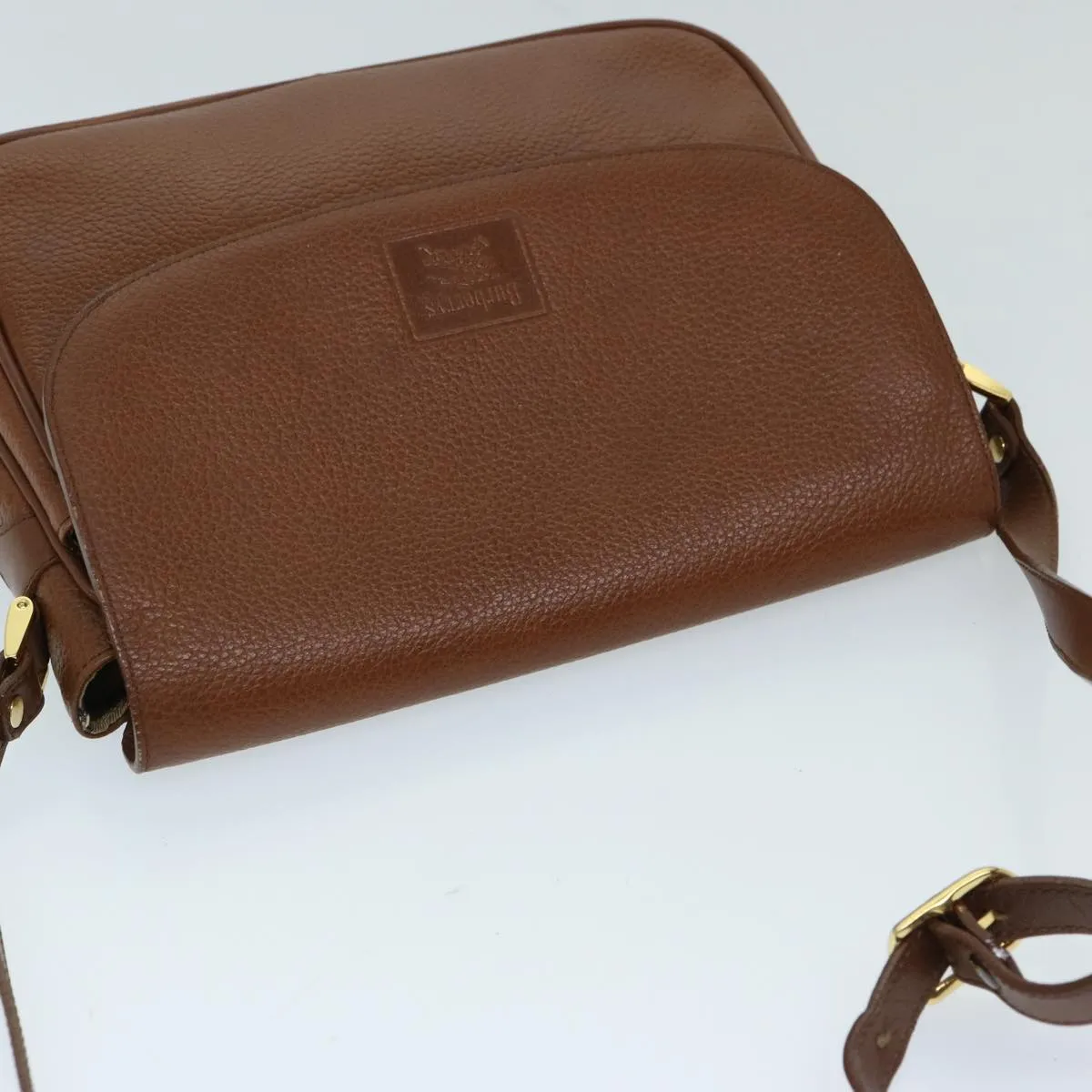 Trendy Inspired Burberryss Shoulder Bag Leather Brown Auth Ep3760