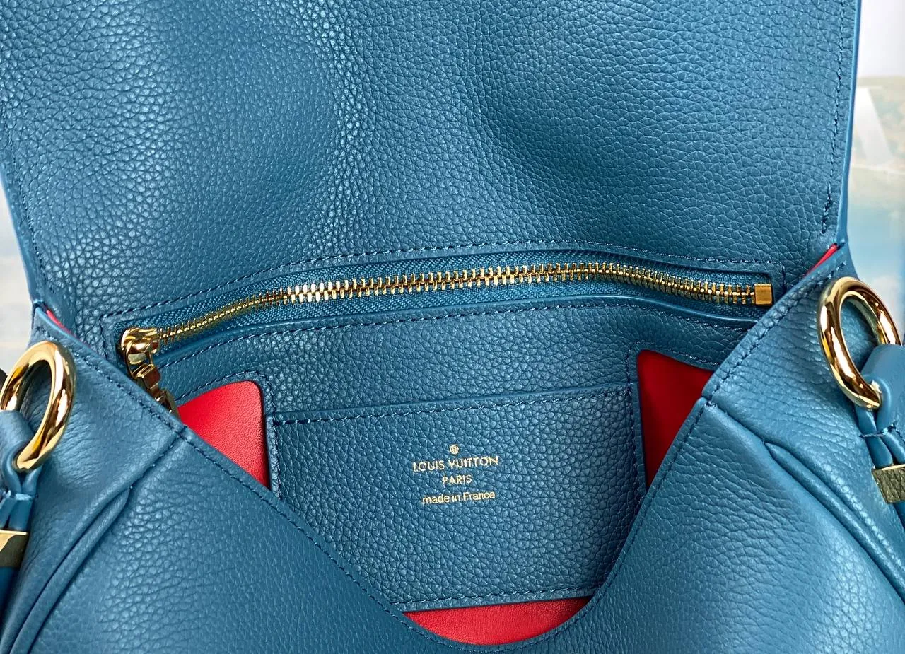 Trendy Inspired Louis Vuitton Bags Pont 9 Soft Pm Blue