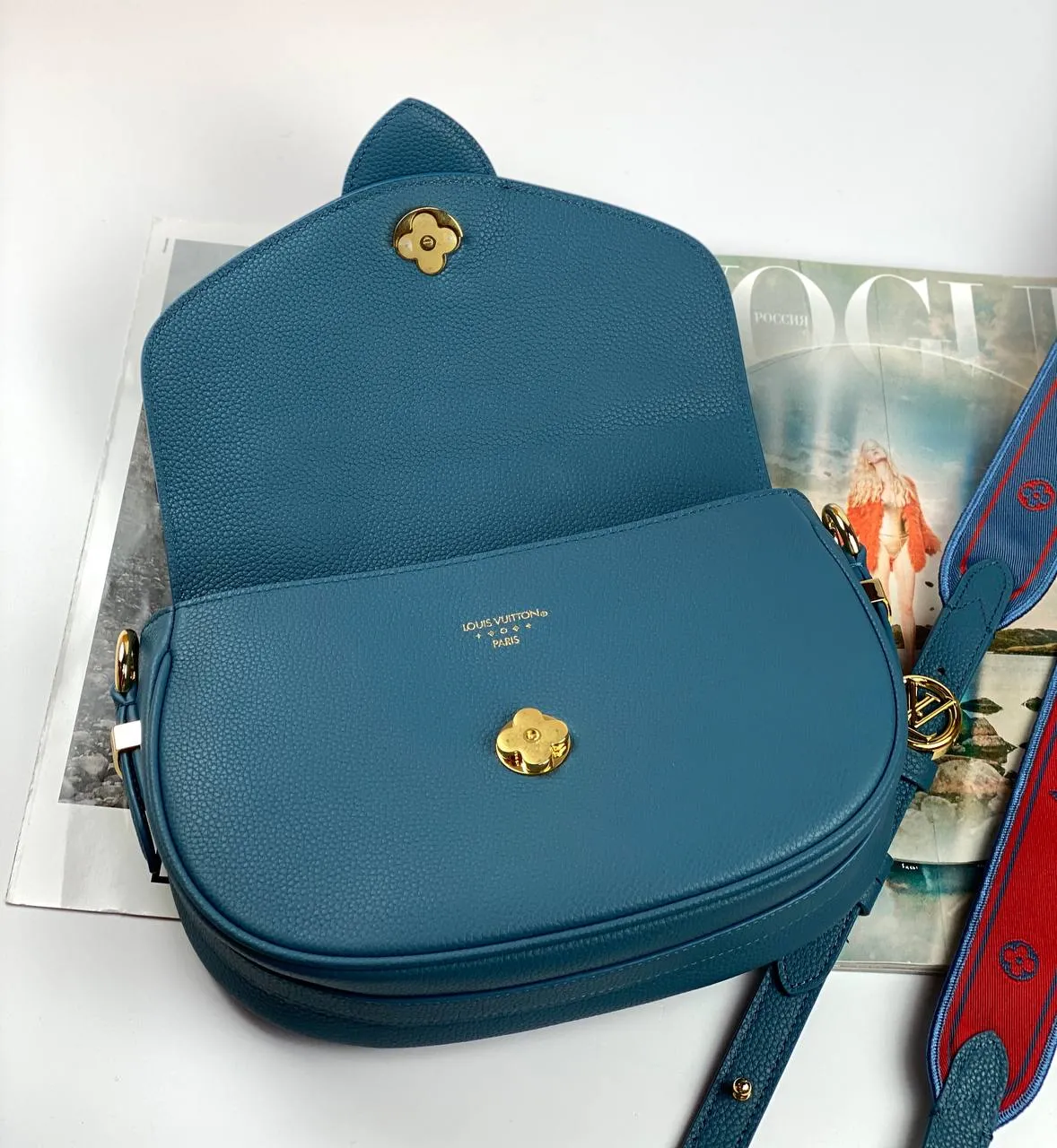 Trendy Inspired Louis Vuitton Bags Pont 9 Soft Pm Blue