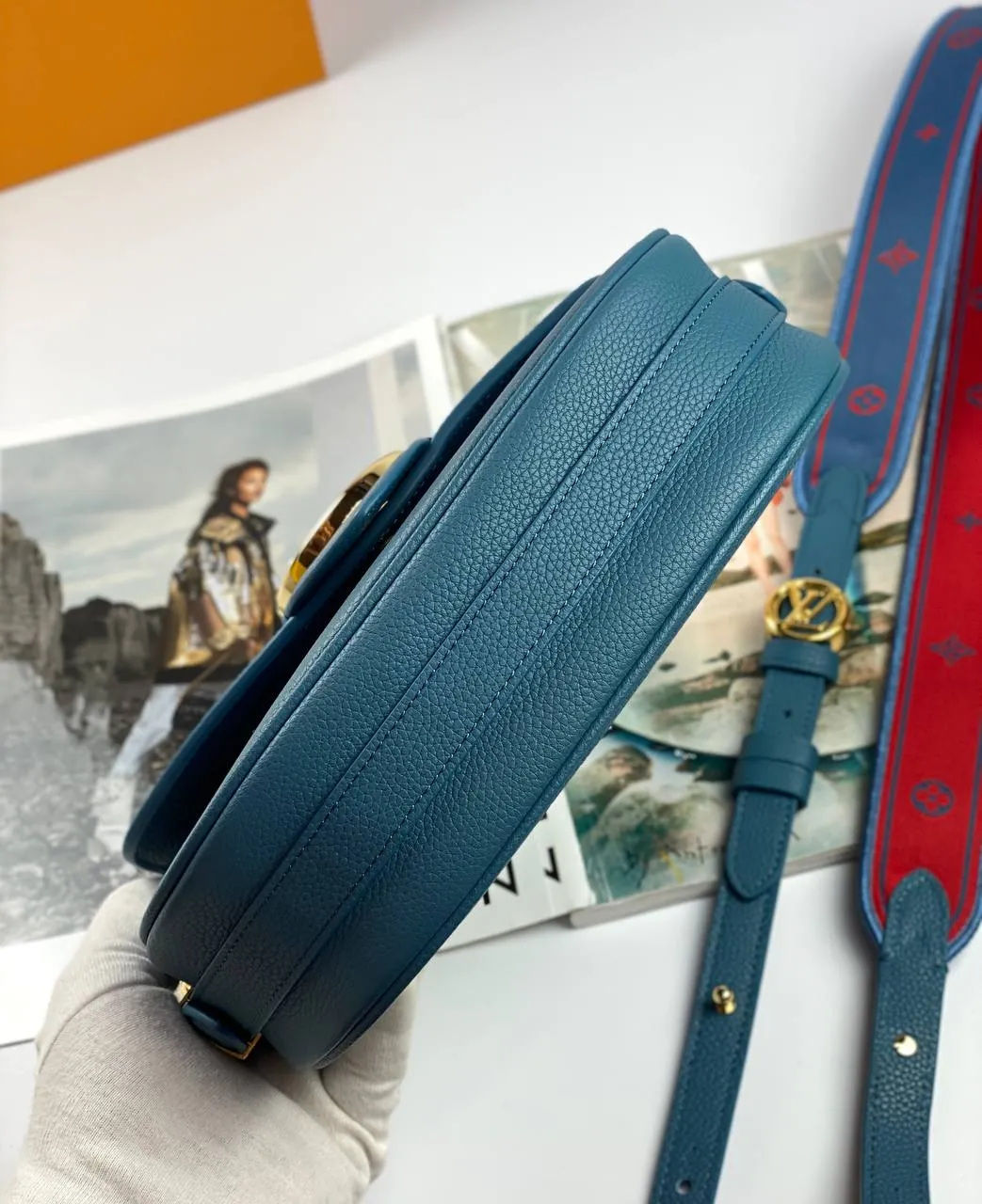 Trendy Inspired Louis Vuitton Bags Pont 9 Soft Pm Blue