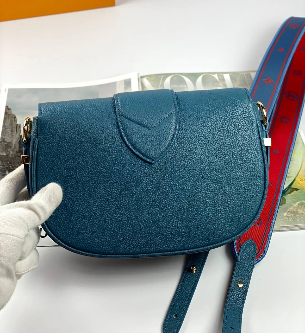 Trendy Inspired Louis Vuitton Bags Pont 9 Soft Pm Blue