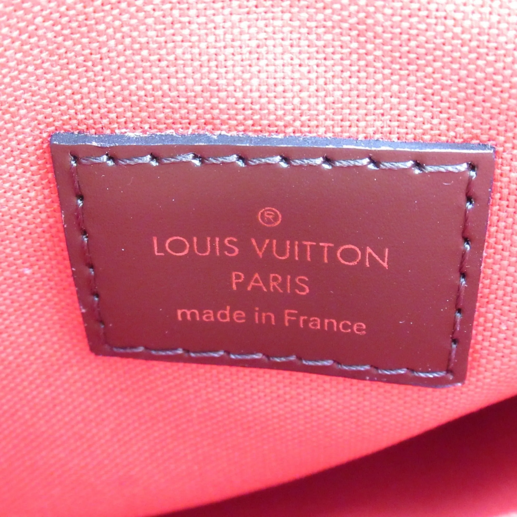 Trendy Inspired Louis Vuitton Bloomsbury Brown Ebene Damier Pvc Coated Canvas N42251
