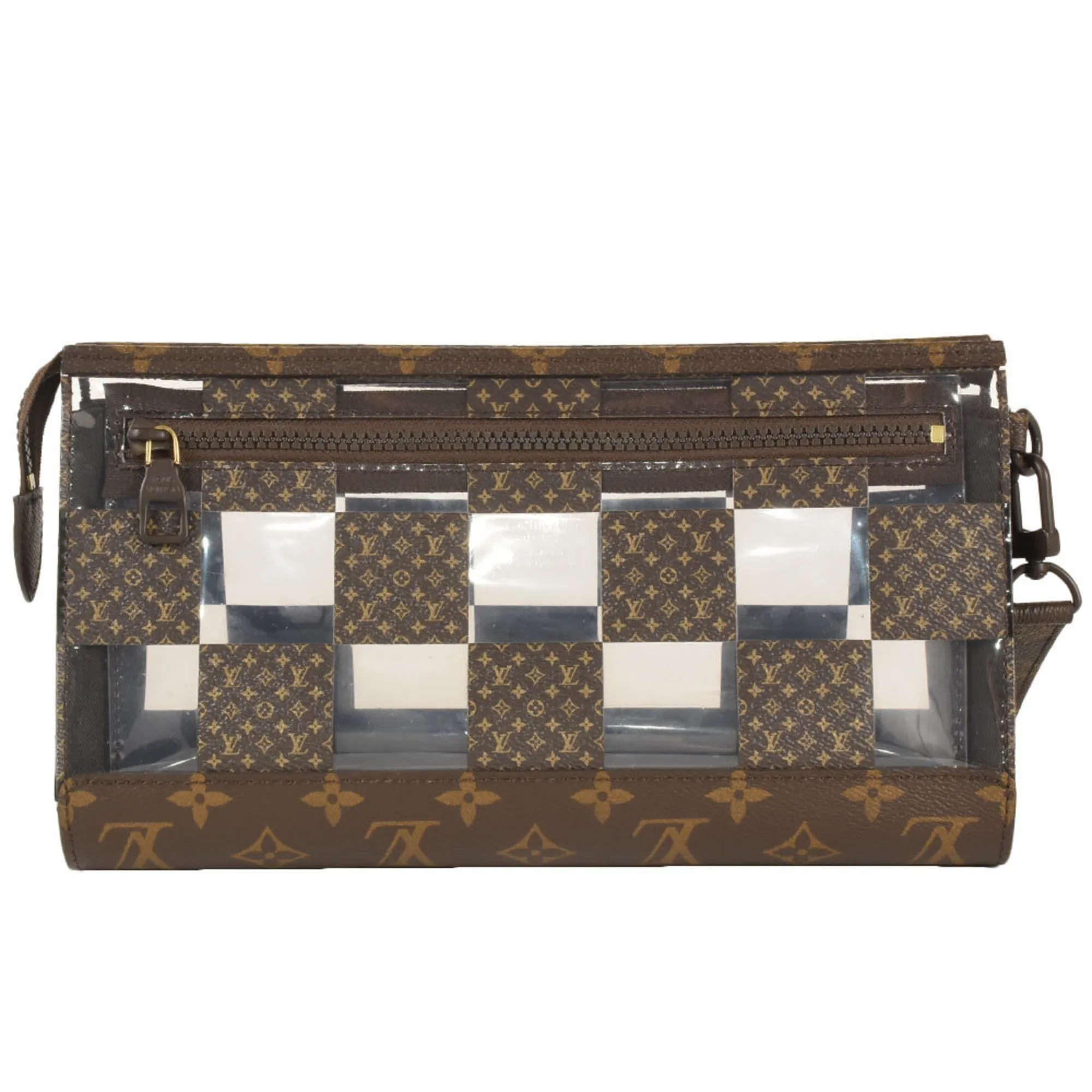 Trendy Inspired Louis Vuitton Chess Clutch Bag