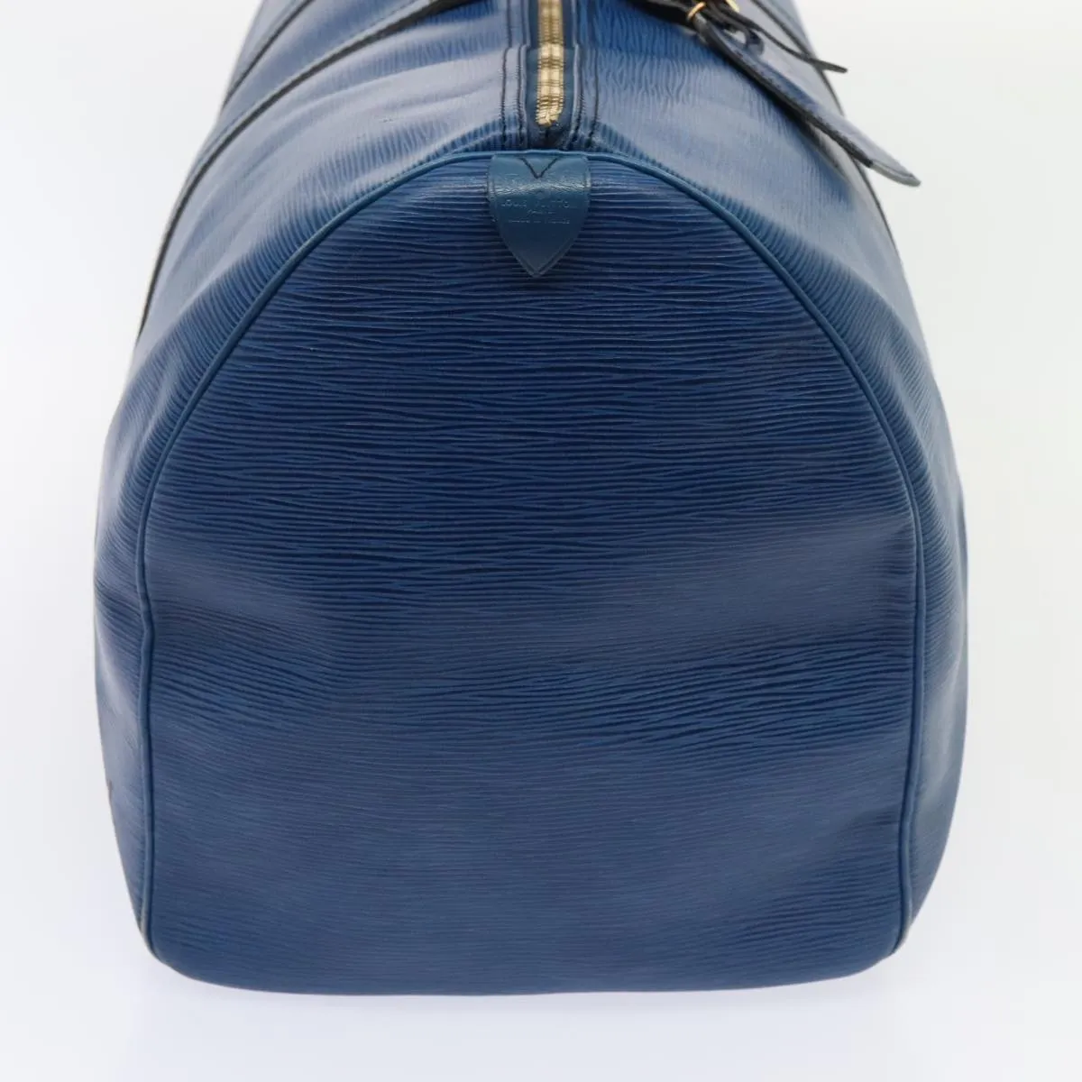Trendy Inspired Louis Vuitton Epi Keepall 55 Boston Bag Vintage Blue M42955 Lv Auth 82152
