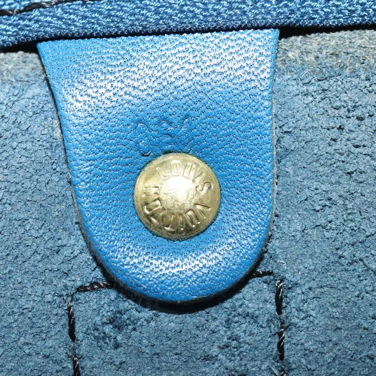 Trendy Inspired Louis Vuitton Epi Keepall 55 Boston Bag Vintage Blue M42955 Lv Auth 82152