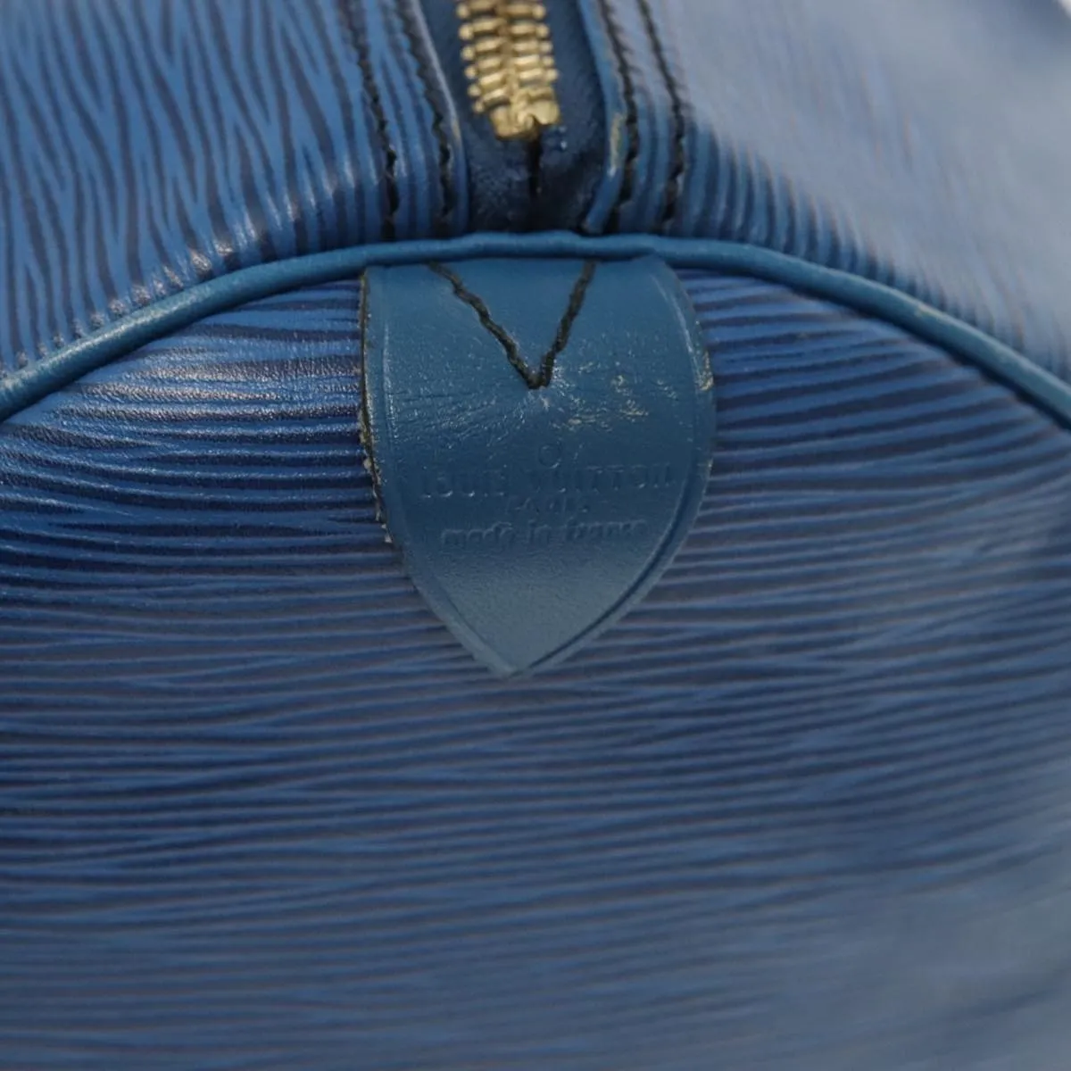Trendy Inspired Louis Vuitton Epi Keepall 55 Boston Bag Vintage Blue M42955 Lv Auth 82152
