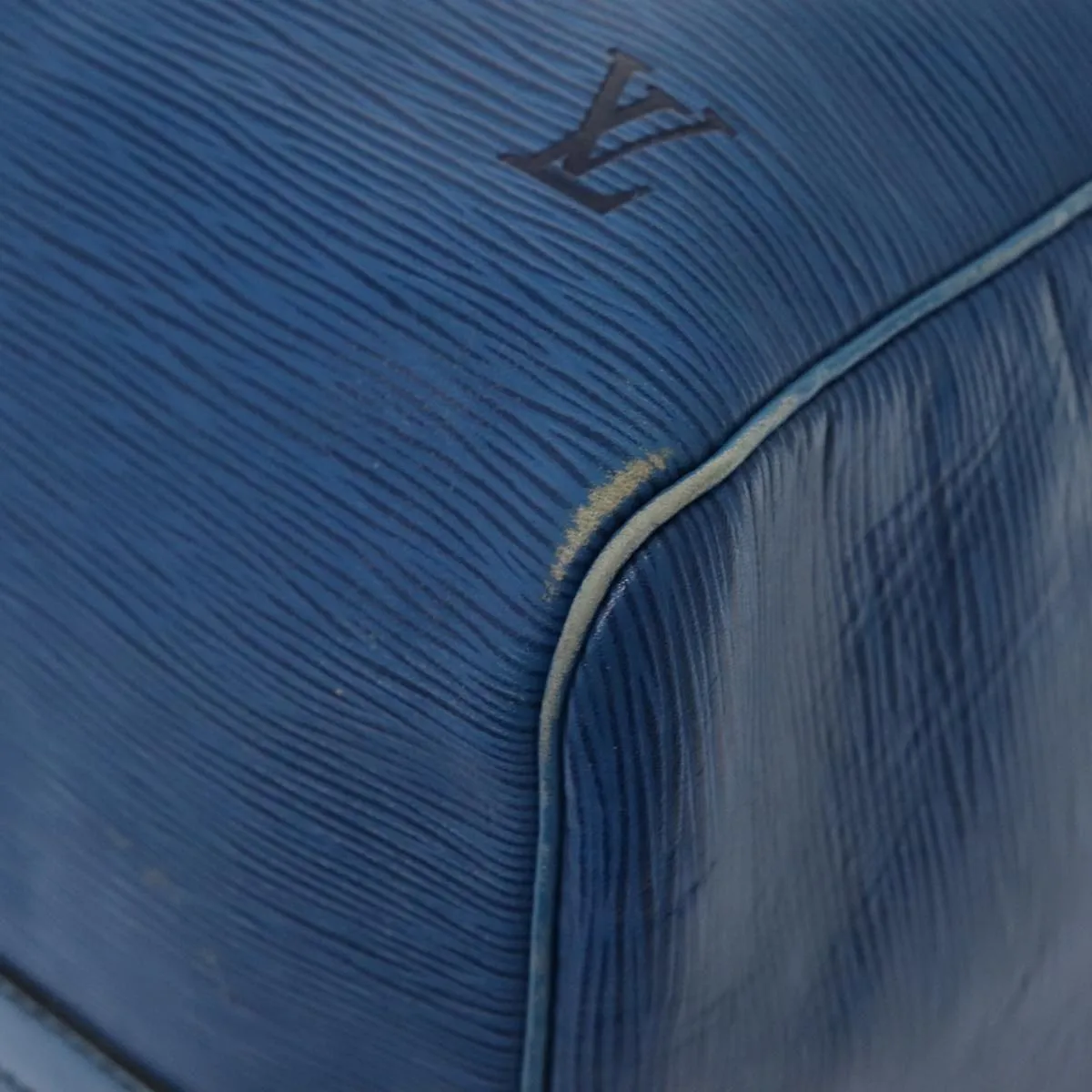 Trendy Inspired Louis Vuitton Epi Keepall 55 Boston Bag Vintage Blue M42955 Lv Auth 82152