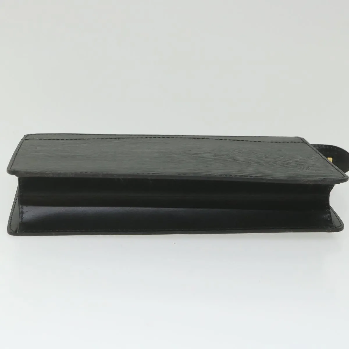 Trendy Inspired Louis Vuitton Epi Pochette Homme Clutch Bag Black M52522 Lv Auth Ki3764
