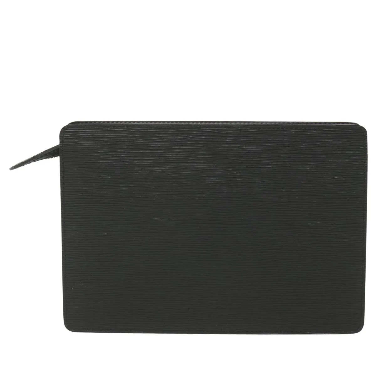 Trendy Inspired Louis Vuitton Epi Pochette Homme Clutch Bag Black M52522 Lv Auth Ki3764