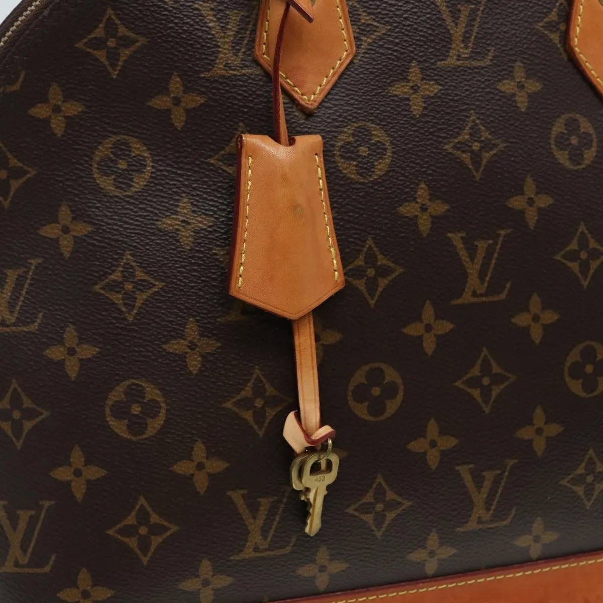 Trendy Inspired Louis Vuitton Monogram Alma Mm Hand Bag M40878 Lv Auth 83099