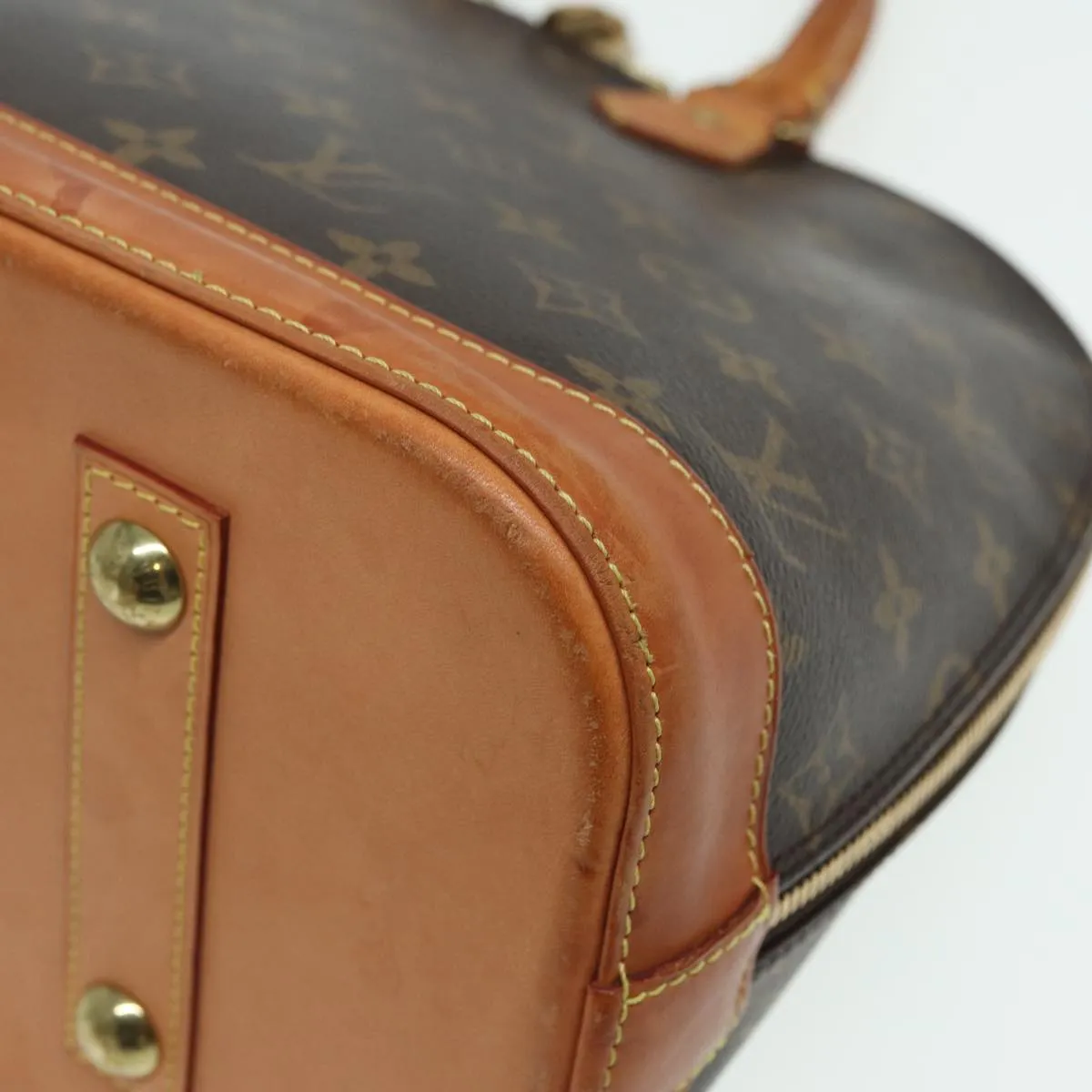 Trendy Inspired Louis Vuitton Monogram Alma Mm Hand Bag M40878 Lv Auth 83099