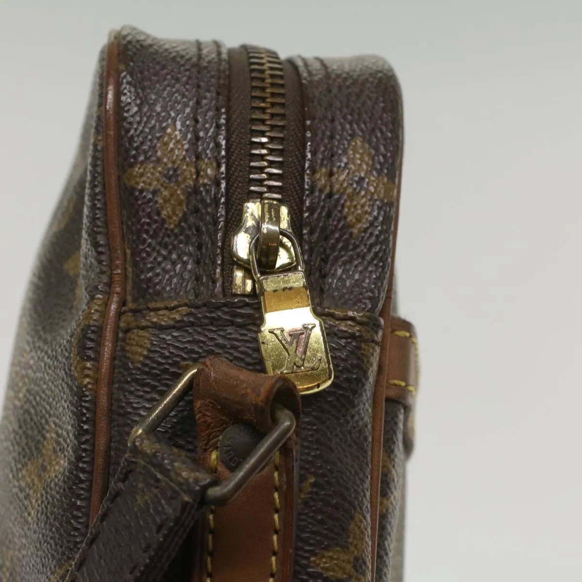 Trendy Inspired Louis Vuitton Monogram Danube Shoulder Bag M45266 Lv Auth 55933