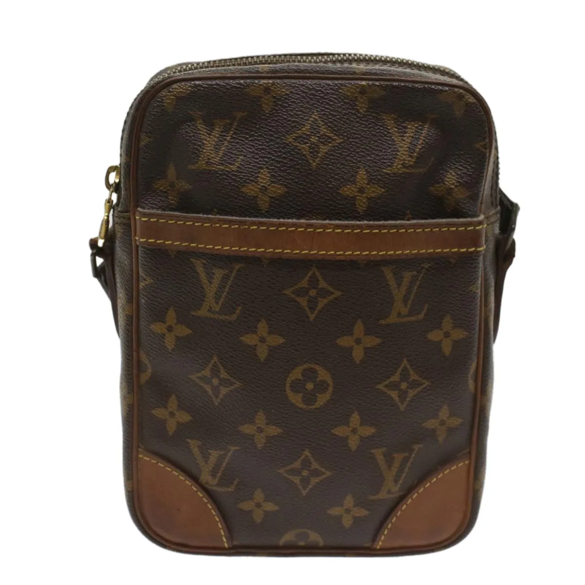 Trendy Inspired Louis Vuitton Monogram Danube Shoulder Bag M45266 Lv Auth 55933
