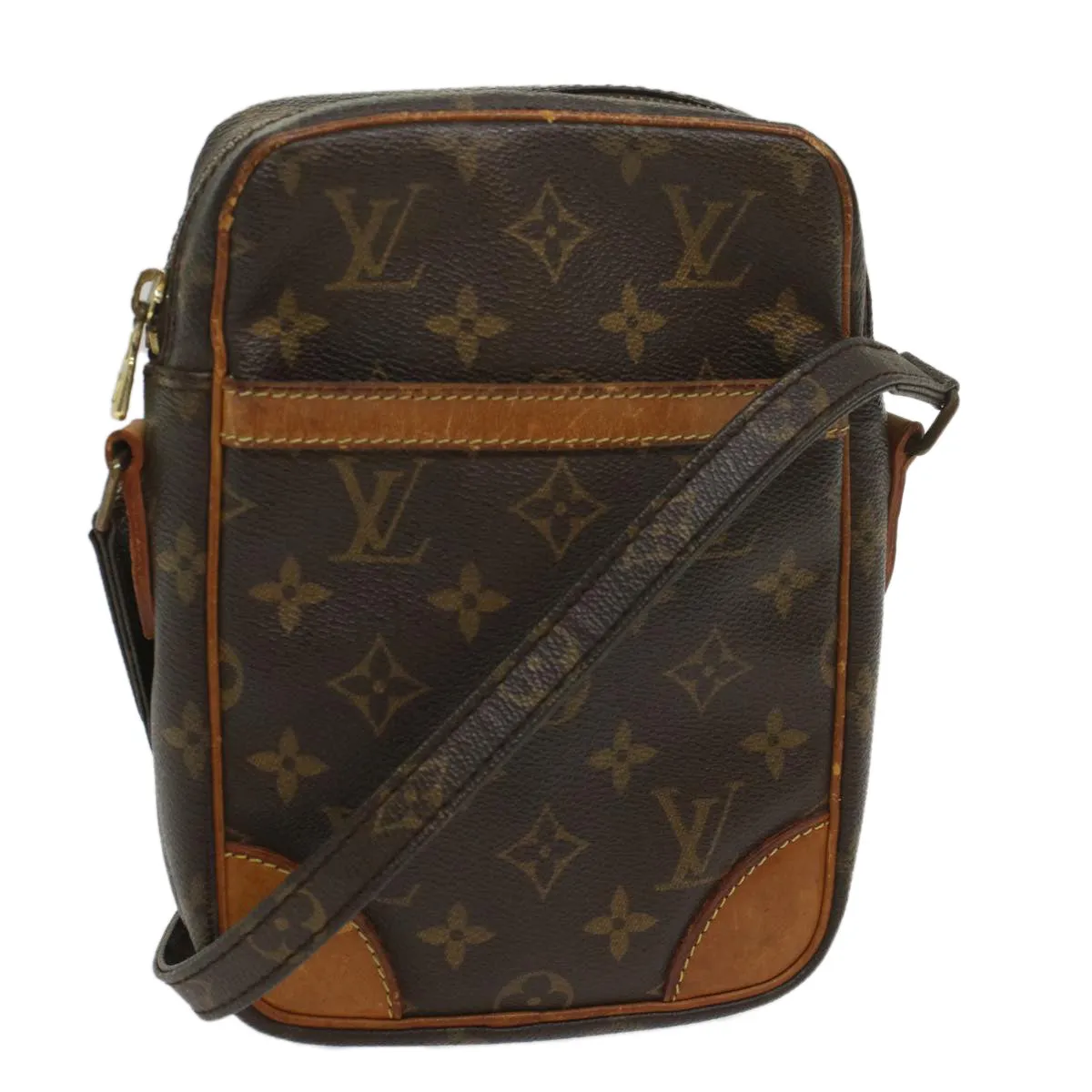 Trendy Inspired Louis Vuitton Monogram Danube Shoulder Bag M45266 Lv Auth Yk8828