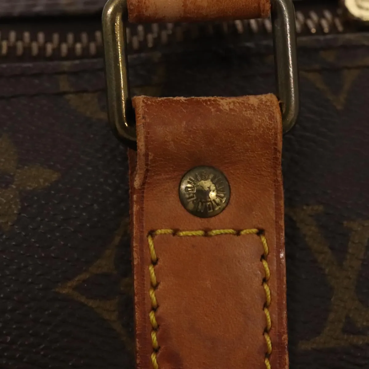 Trendy Inspired Louis Vuitton Monogram Keepall Bandouliere 50 Boston Bag M41416 Lv Auth Tb1121
