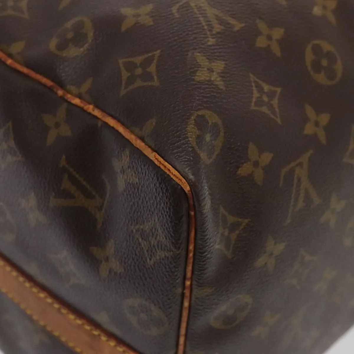 Trendy Inspired Louis Vuitton Monogram Keepall Bandouliere 50 Boston Bag M41416 Lv Auth Tb1121