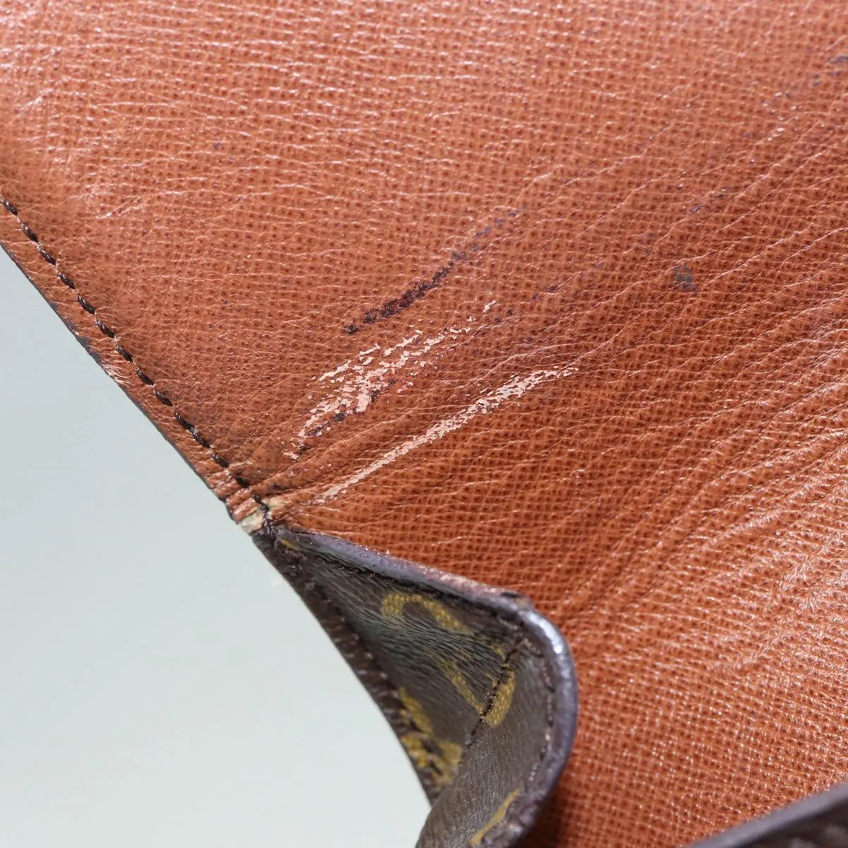 Trendy Inspired Louis Vuitton Monogram Saint Cloud Mm Shoulder Bag M51243 Lv Auth Bs17626