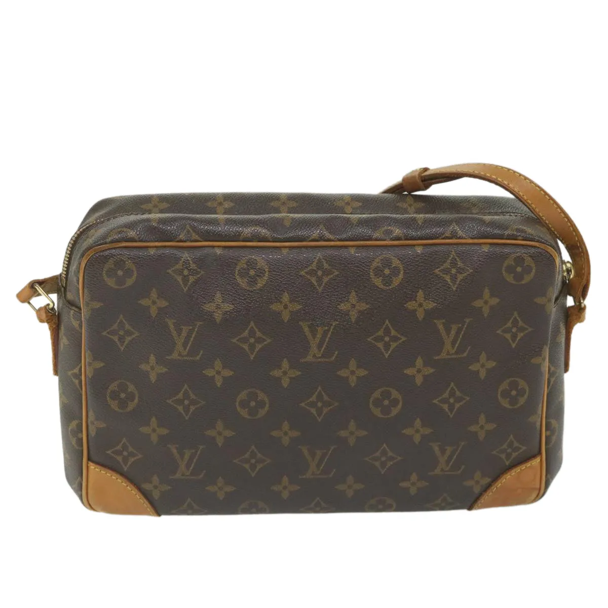 Trendy Inspired Louis Vuitton Monogram Trocadero 30 Shoulder Bag M51272 Lv Auth Bs9587