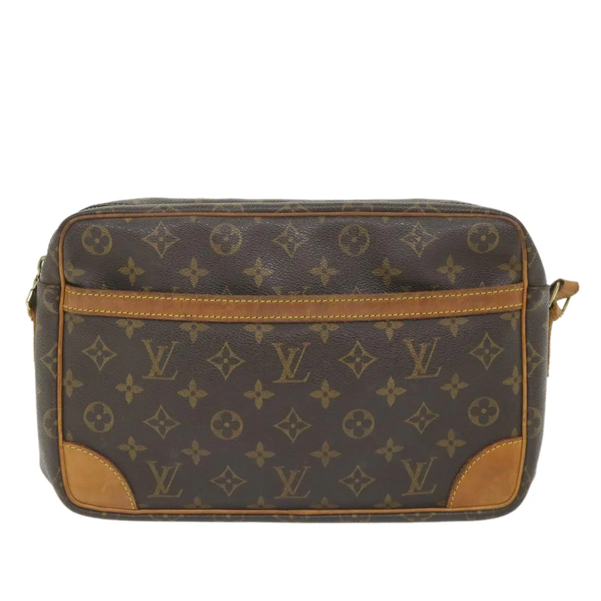 Trendy Inspired Louis Vuitton Monogram Trocadero 30 Shoulder Bag M51272 Lv Auth Bs9587