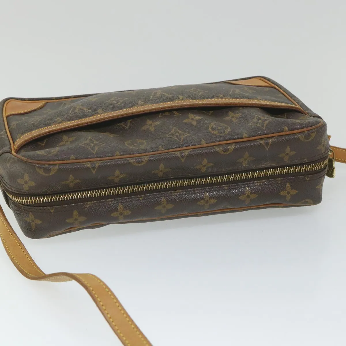Trendy Inspired Louis Vuitton Monogram Trocadero 30 Shoulder Bag M51272 Lv Auth Bs9587