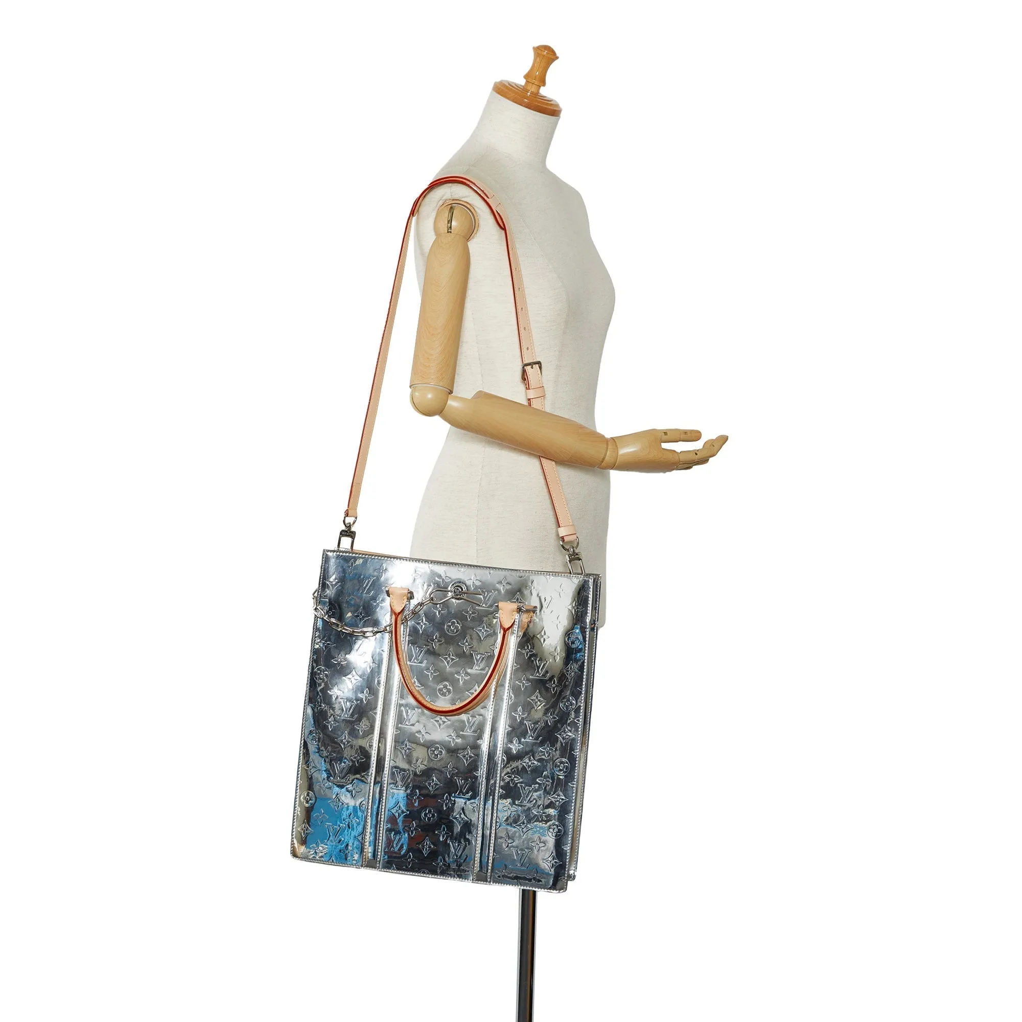 Trendy Inspired Louis Vuitton Monogram Vernis Miroir Sac Plat Satchel