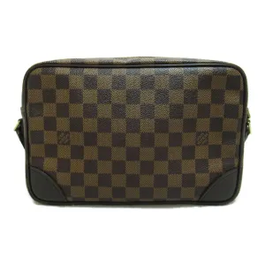 Trendy Inspired Louis Vuitton Trocadero 27 Brown Ebene Damier Pvc Coated Canvas N48085