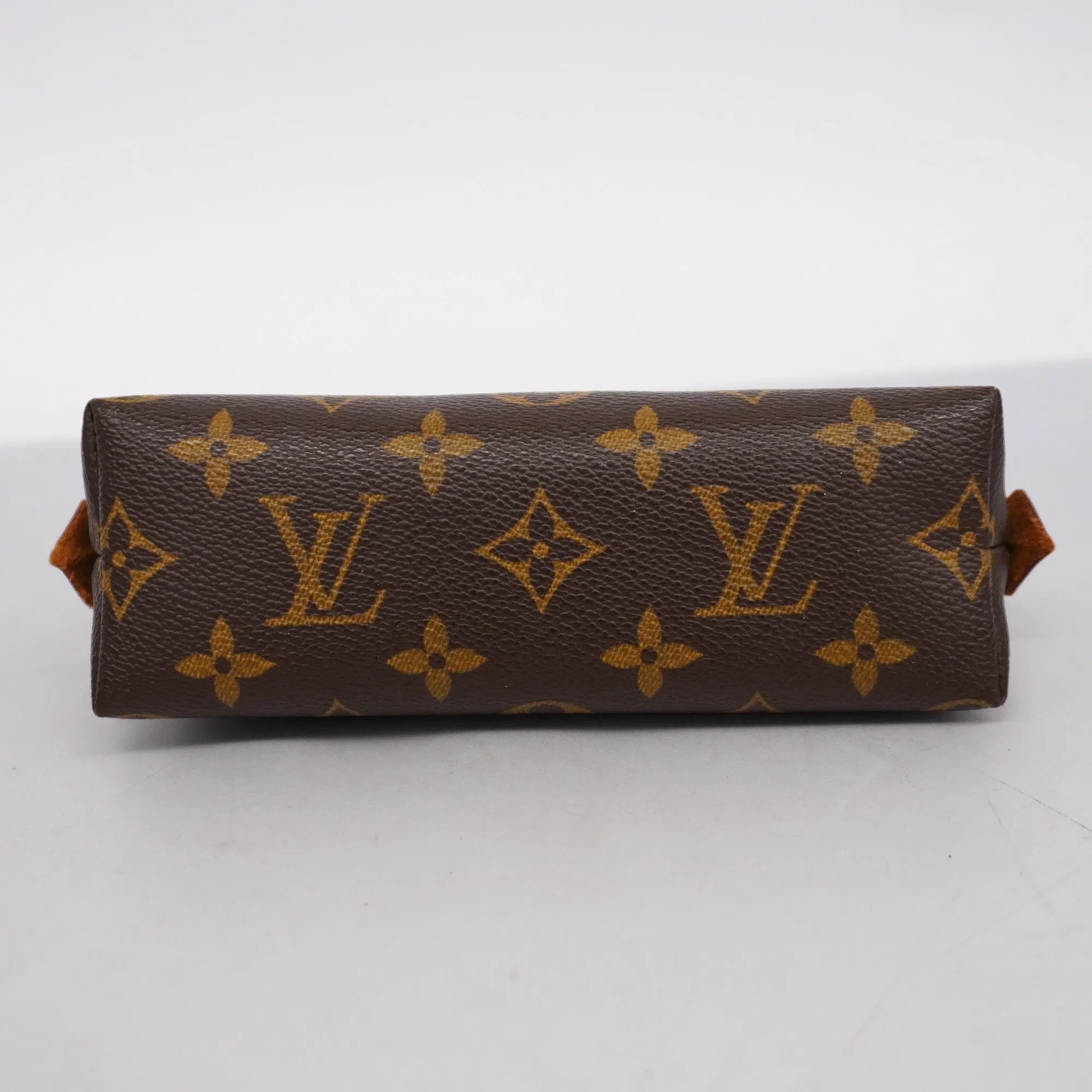 Trendy Inspired Louis Vuittonauth  Monogram Pochette Cosmetic M47515 Women's Pouch