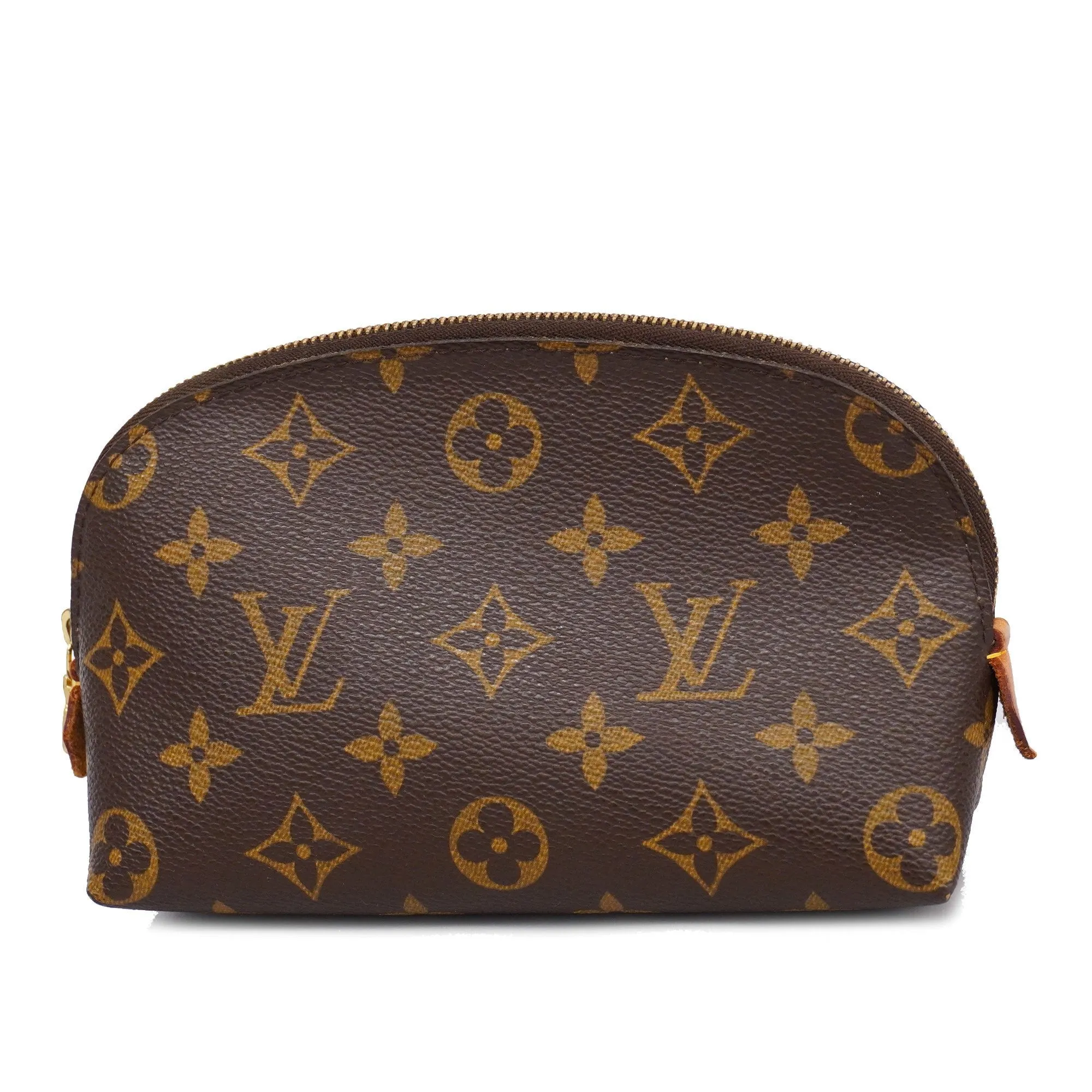 Trendy Inspired Louis Vuittonauth  Monogram Pochette Cosmetic M47515 Women's Pouch