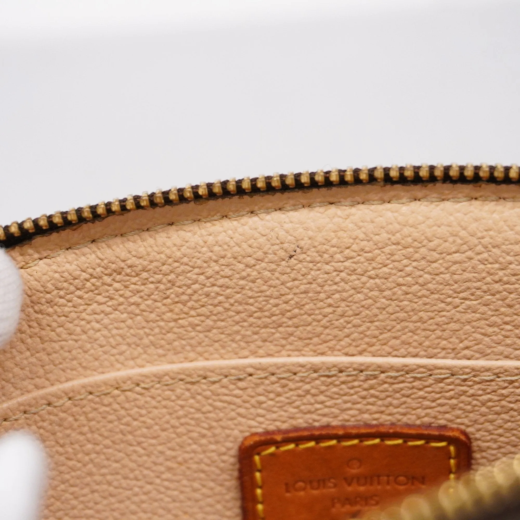 Trendy Inspired Louis Vuittonauth  Monogram Pochette Cosmetic M47515 Women's Pouch