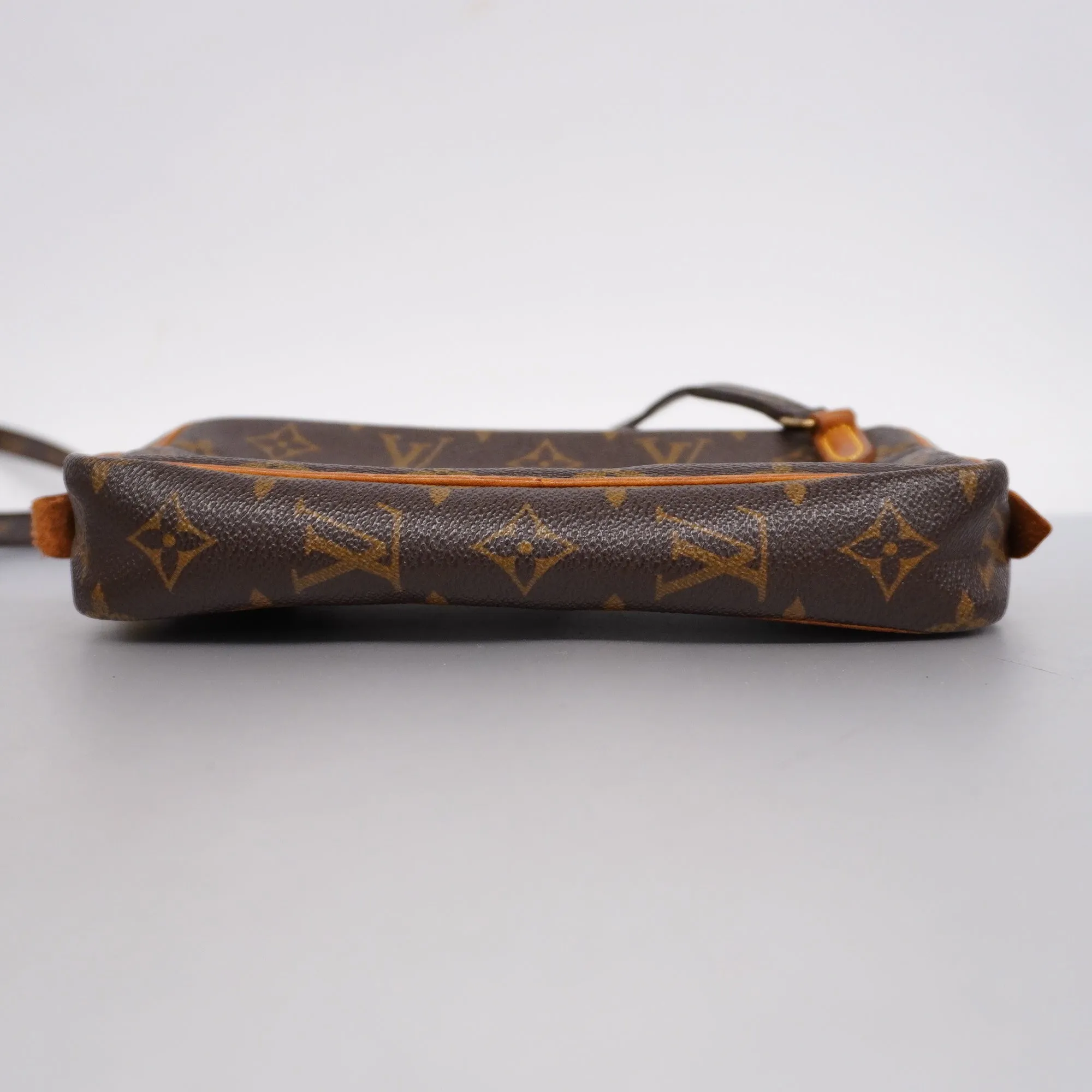 Trendy Inspired Louis Vuittonauth  Monogram Pochette Marley Bandolier M51828 Women's