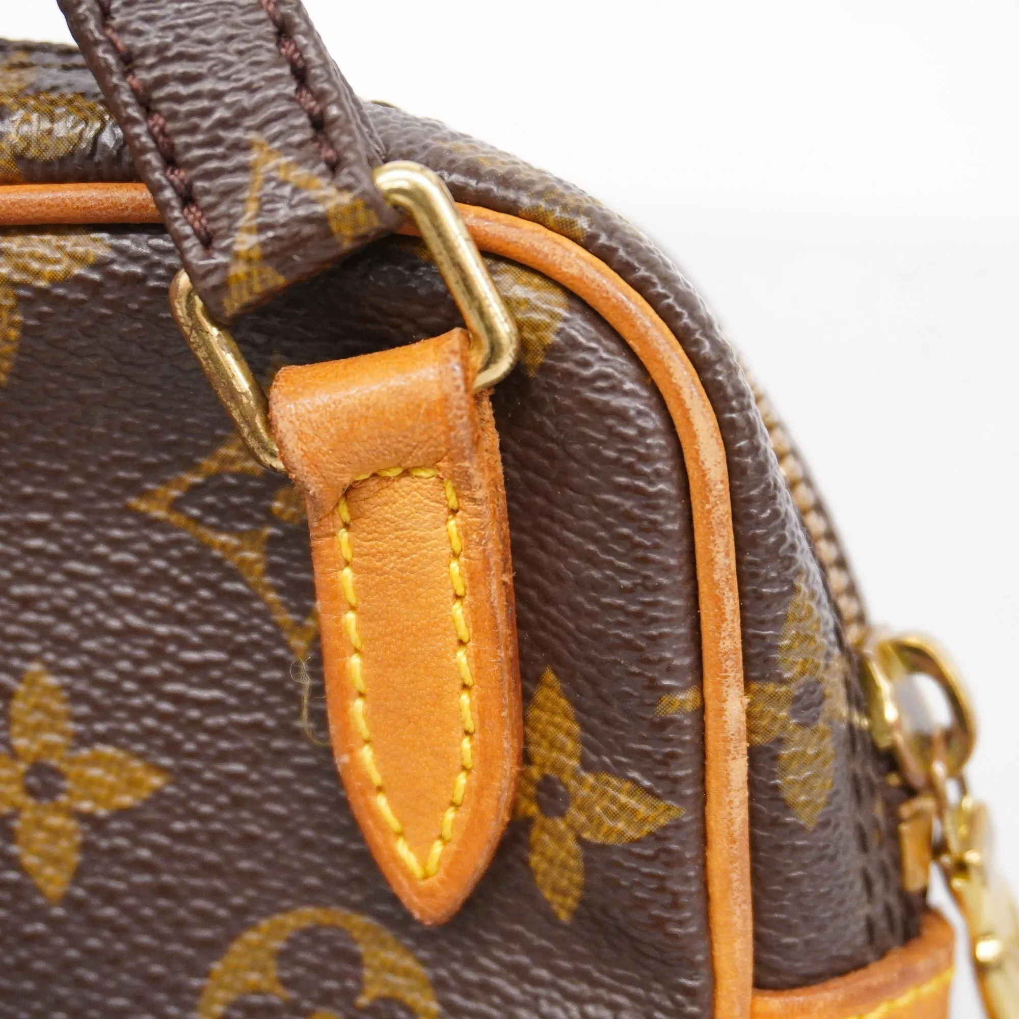 Trendy Inspired Louis Vuittonauth  Monogram Pochette Marley Bandolier M51828 Women's