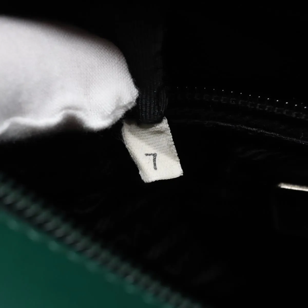 Trendy Inspired Prada Shoulder Bag Canvas Leather Green Auth 78960