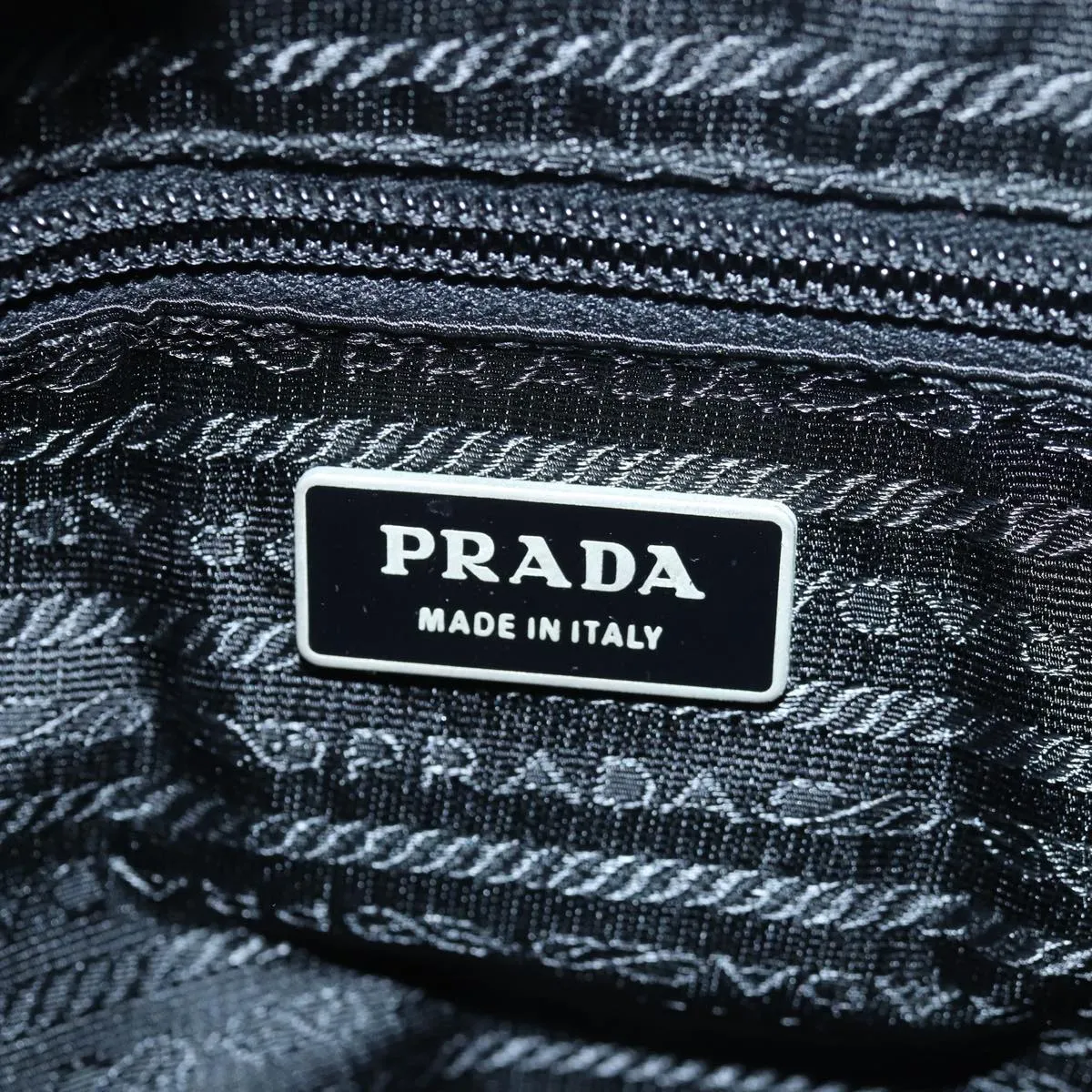 Trendy Inspired Prada Shoulder Bag Nylon Black Auth Ar11982