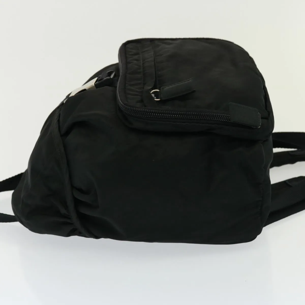 Trendy Inspired Prada Shoulder Bag Nylon Black Auth Yk13259