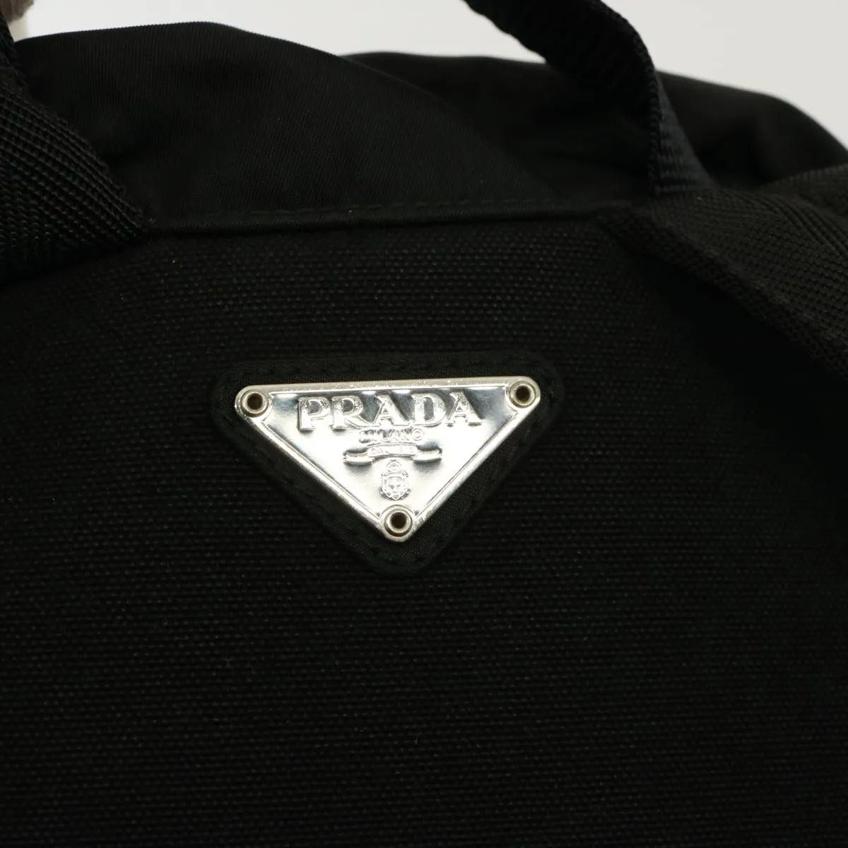Trendy Inspired Prada Shoulder Bag Nylon Black Auth Yk13259