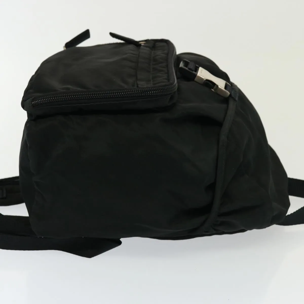 Trendy Inspired Prada Shoulder Bag Nylon Black Auth Yk13259