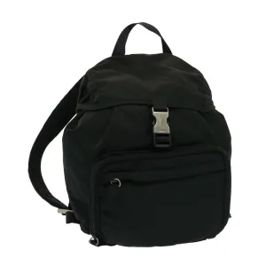 Trendy Inspired Prada Shoulder Bag Nylon Black Auth Yk13259