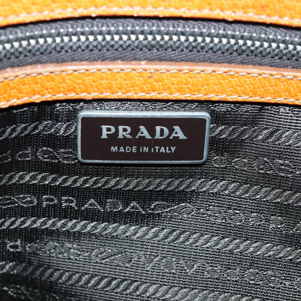 Trendy Inspired Prada Shoulder Bag Nylon Khaki Auth Yk12784