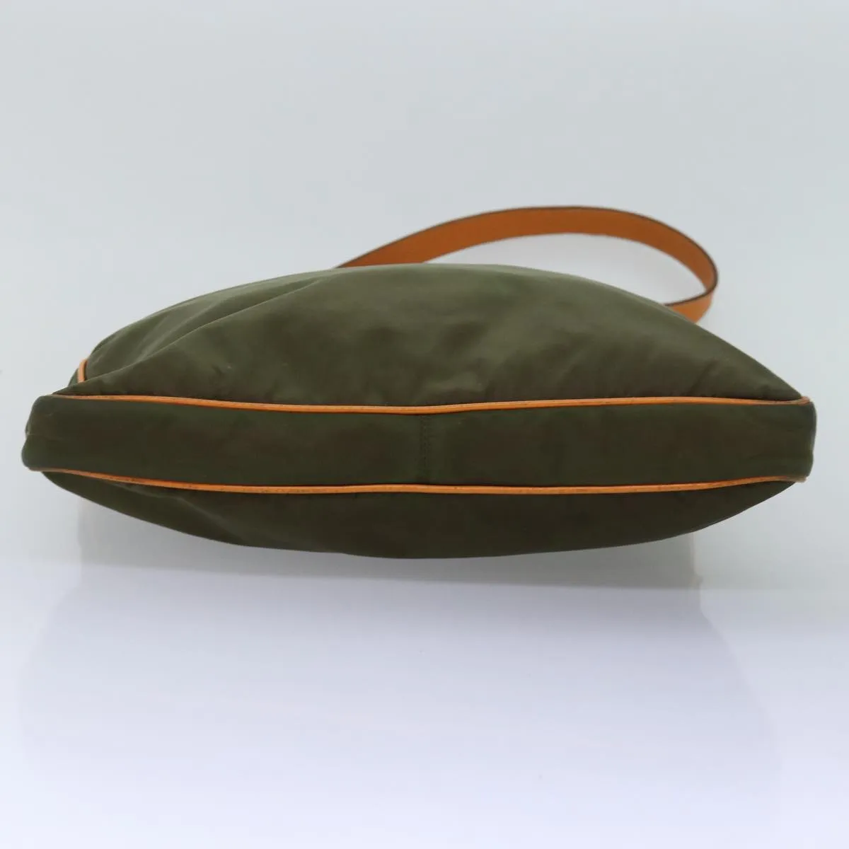 Trendy Inspired Prada Shoulder Bag Nylon Khaki Auth Yk12784